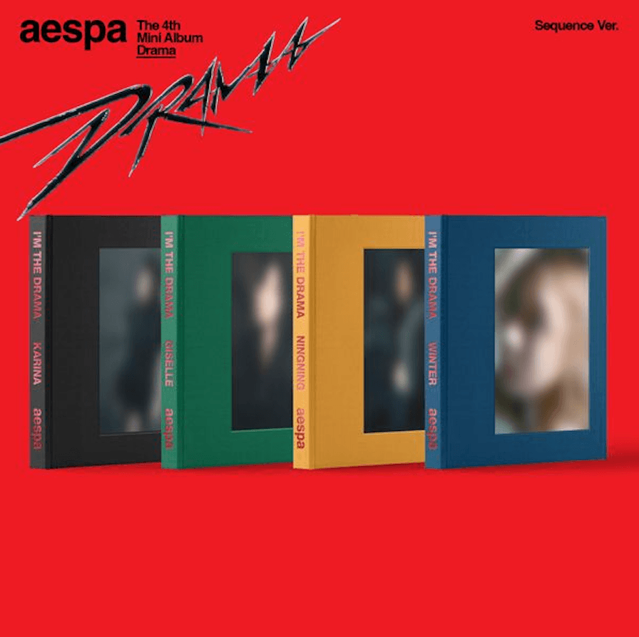 aespa - DRAMA (4TH MINI ALBUM) - SEQUENCE VERSION - J-Store Online