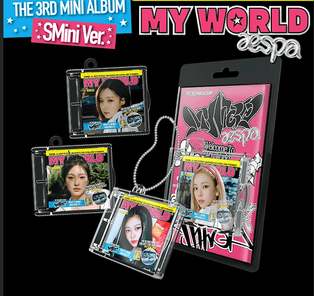 AESPA - MY WORLD (3RD MINI ALBUM) - SMINI VERSION - J-Store Online