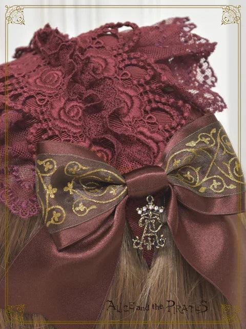 ALICE AND THE PIRATES - MYSTICAL EMOTION GROSGRAIN HEAD BOW - J-Store Online