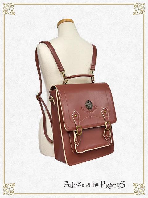 ALICE AND THE PIRATES - SATCHEL BAG (Braun) - J-Store Online