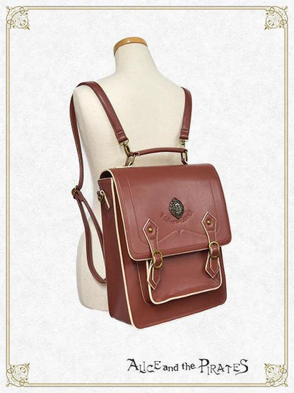 ALICE AND THE PIRATES - SATCHEL BAG (Braun) - J-Store Online