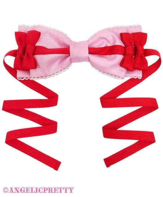 ANGELIC PRETTY - CHARMING CROSS RIBBON HEADDRESS - J-Store Online