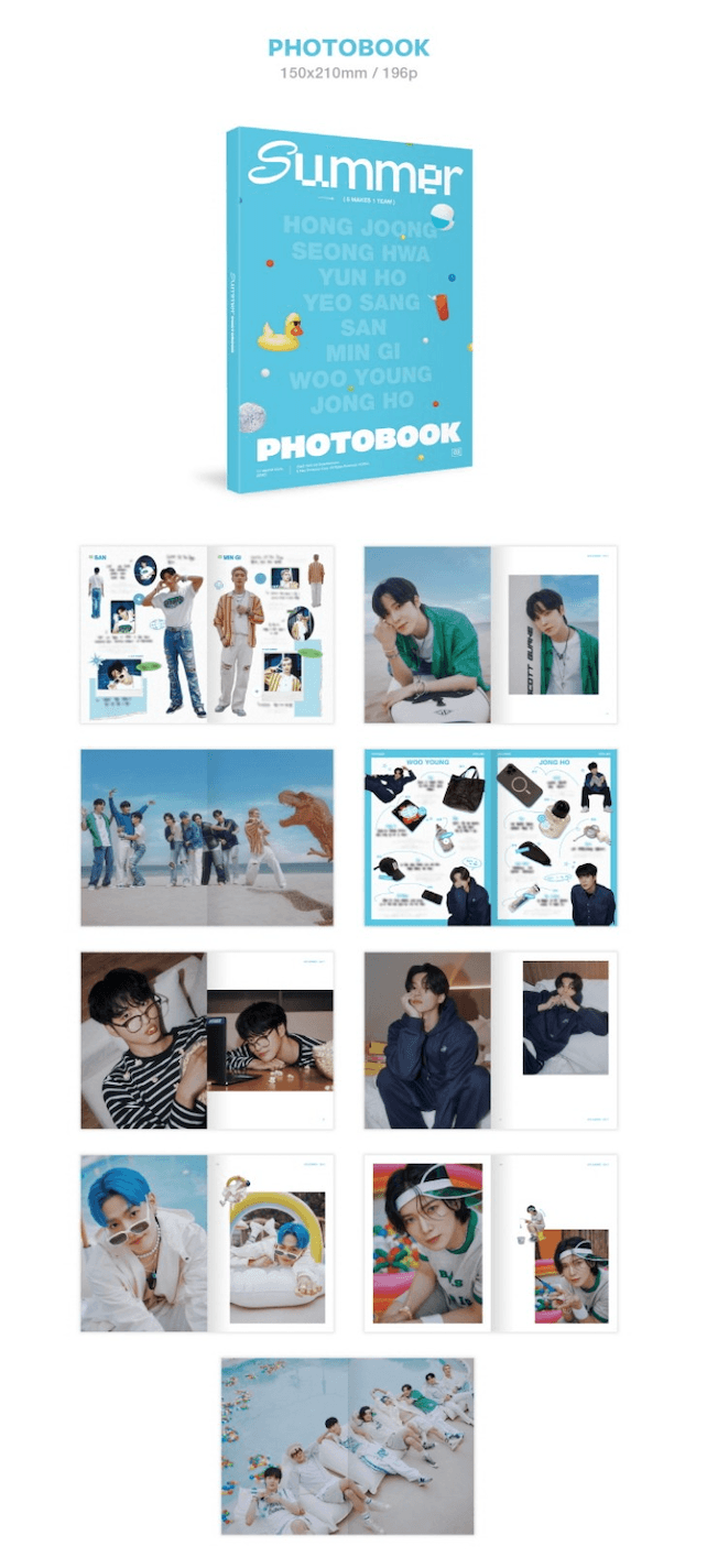 ATEEZ - 2023 SUMMER PHOTOBOOK - J-Store Online