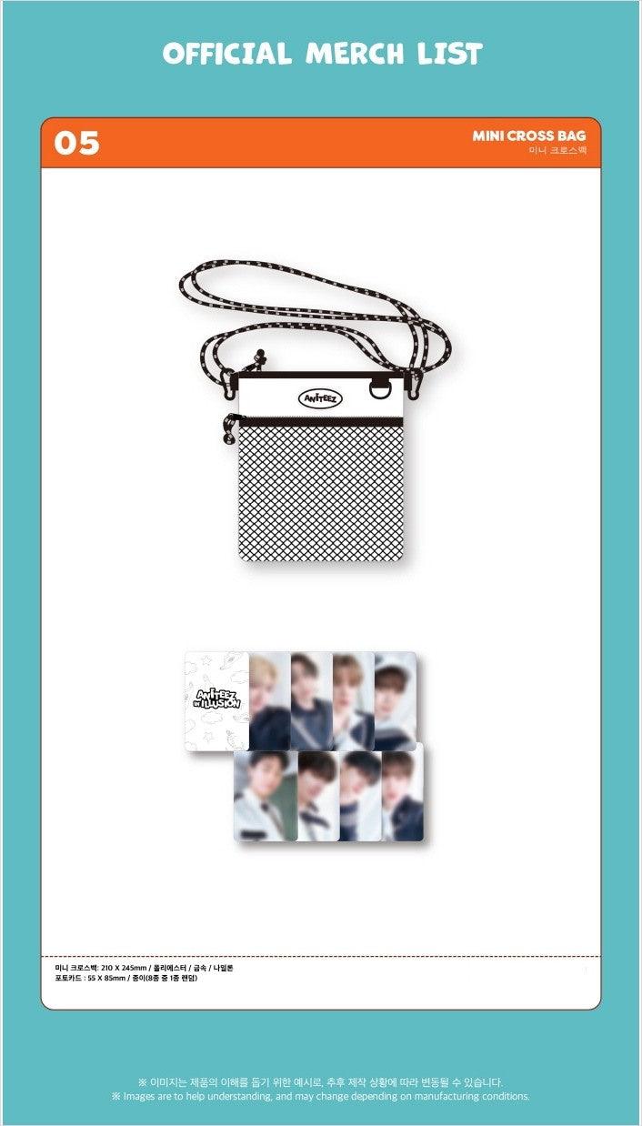 ATEEZ (ANITEEZ IN ILLUSION) MINI CROSS BAG - J-Store Online