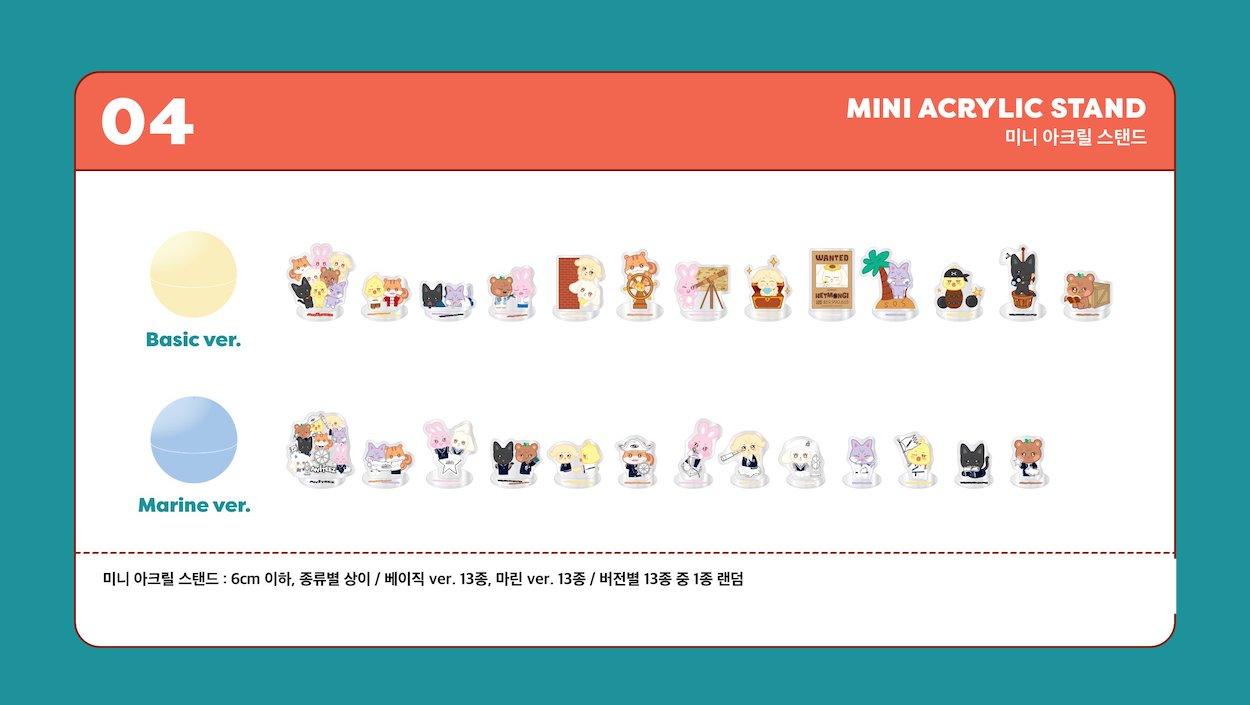 ATEEZ (ANITEEZ IN ILLUSION) OFFICIAL MERCH - MINI ACRYLIC STAND - J-Store Online