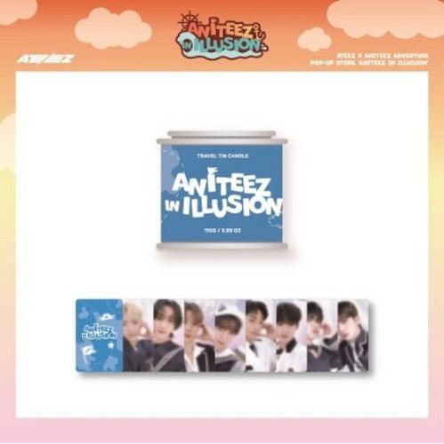 ATEEZ (ANITEEZ IN ILLUSION) TRAVEL TIN CANDLE - J-Store Online