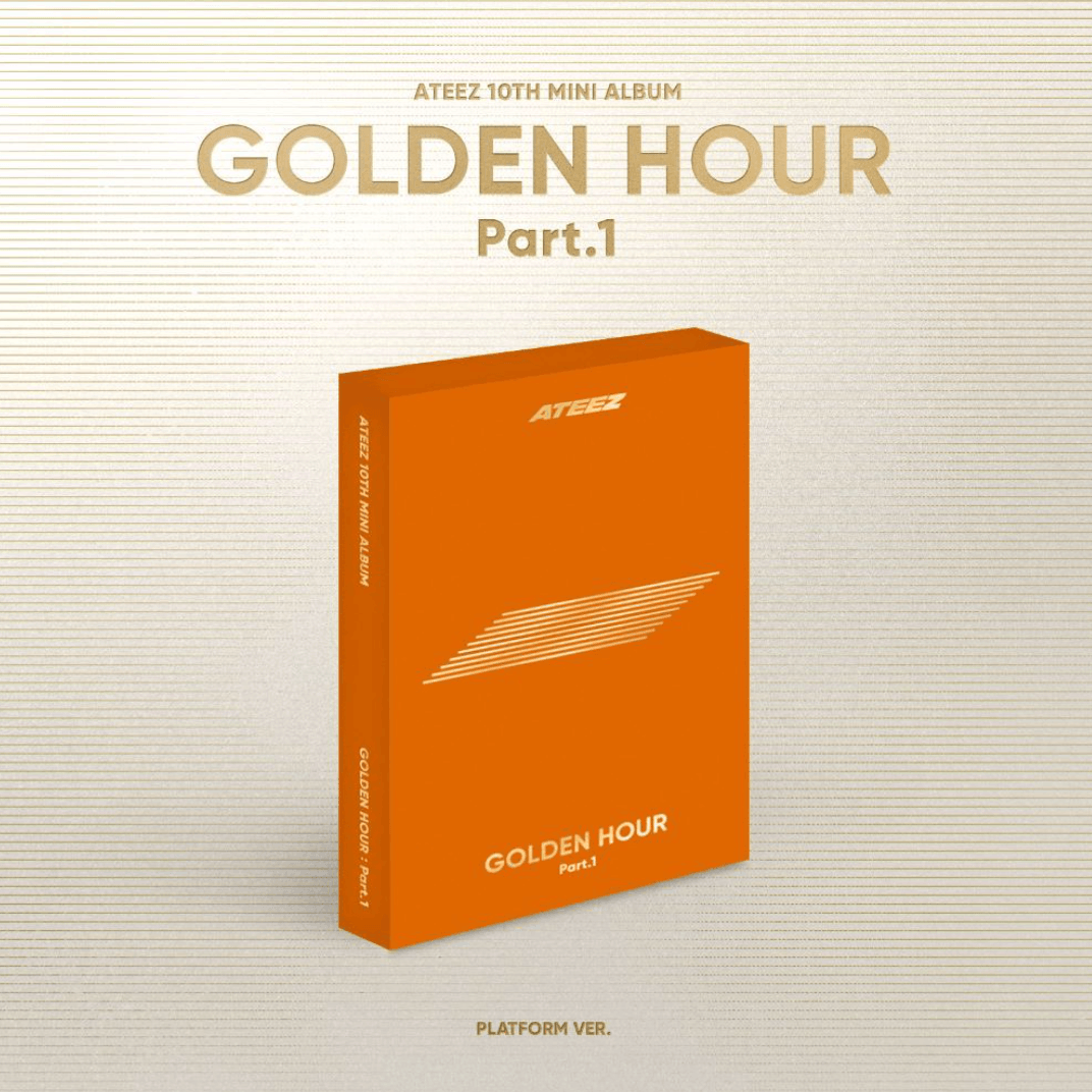 ATEEZ - GOLDEN HOUR: PART.1 (10TH MINI ALBUM) - PLATFORM VER. - J-Store Online