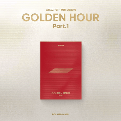 ATEEZ - GOLDEN HOUR: PART.1 (10TH MINI ALBUM) - POCA ALBUM VER. - J-Store Online