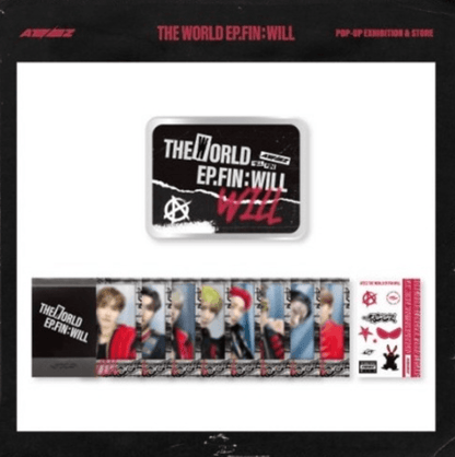 ATEEZ - THE WORLD EP. FIN: WILL TIN CASE INSTANT PHOTO SET - J-Store Online