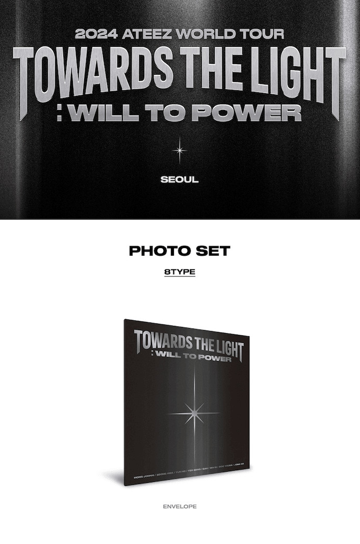 ATEEZ - TOWARDS THE LIGHT: WILL TO POWER - PHOTO SET - J-Store Online