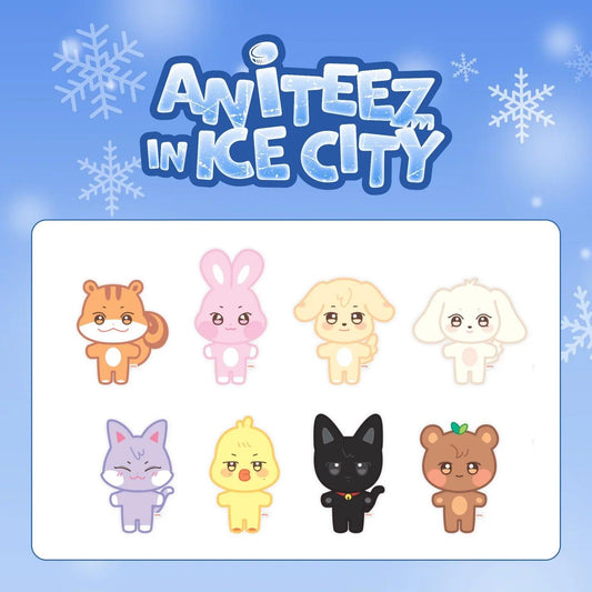 ATEEZ X ANITEEZ POP-UP (ANITEEZ IN ICE CITY) - PLUSH DOLL- Pre-Order - J-Store Online