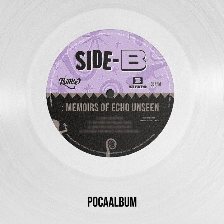 Billlie - SIDE-B : MEMOIRS OF ECHO UNSEEN - 1ST SINGLE ALBUM - POCA ALBUM VER. - J-Store Online