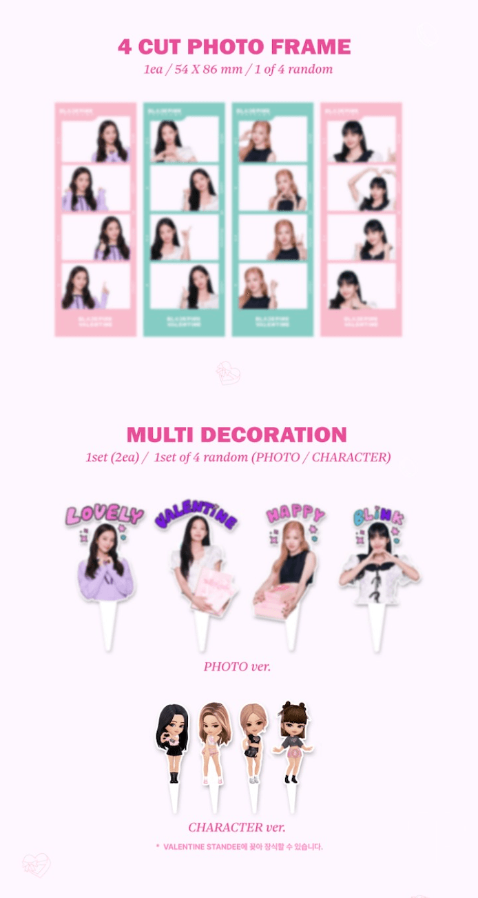 BLACKPINK - BPTG PHOTOCARD COLLECTION LOVELY VALENTINE EDITION - J-Store Online