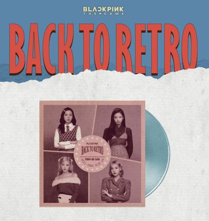 BLACKPINK - THE GAME - PHOTOCARD COLLECTION (BACK TO RETRO) - J-Store Online