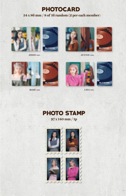 BLACKPINK - THE GAME - PHOTOCARD COLLECTION (BACK TO RETRO) - J-Store Online