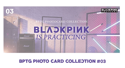 BLACKPINK - THE GAME - PHOTOCARD COLLECTION NO.1~3 - J-Store Online