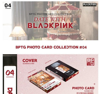 BLACKPINK - THE GAME - PHOTOCARD COLLECTION NO. 1~6 SET + POCA STANDEE - J-Store Online