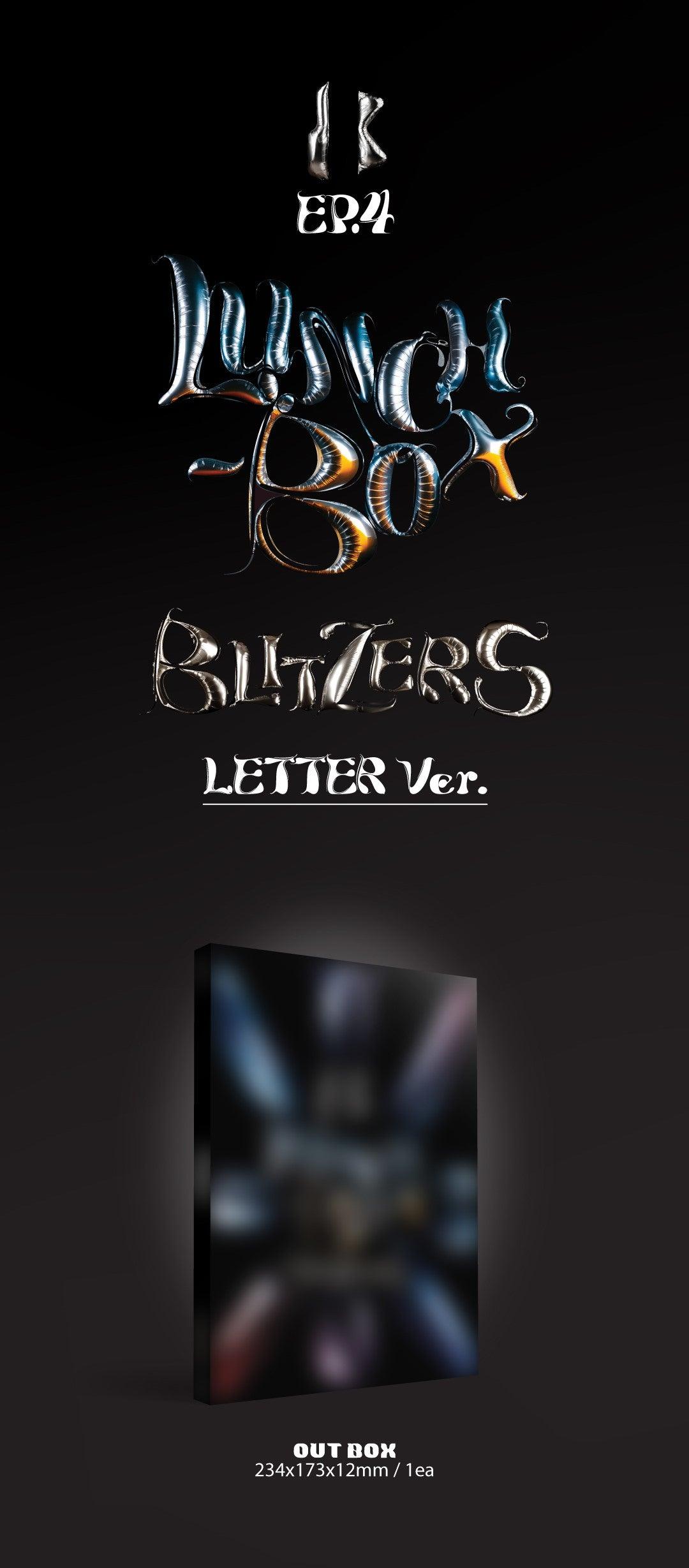 BLITZERS - LUNCH-BOX (4TH EP) - LETTER VER. - J-Store Online