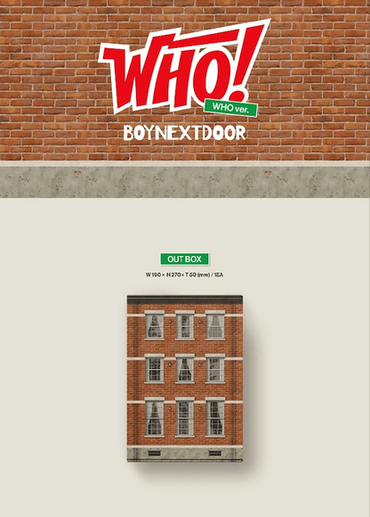 BOYNEXTDOOR - 1ST SINGLE 'WHO!' - J-Store Online