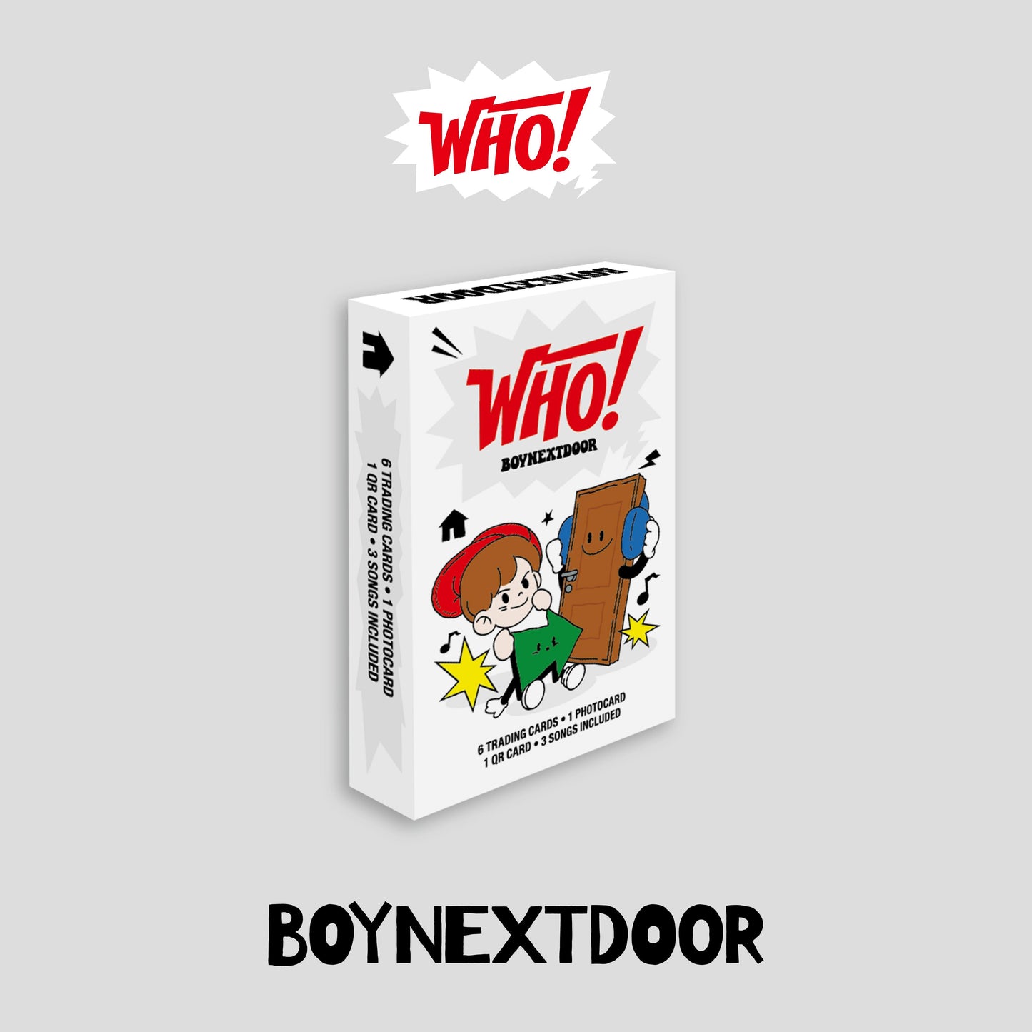 BOYNEXTDOOR - 1ST SINGLE 'WHO!' - PLATFORM ALBUM - J-Store Online