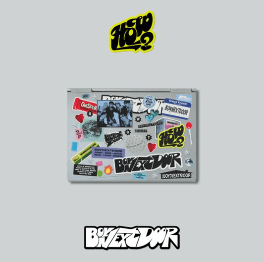 BOYNEXTDOOR - HOW? (2ND EP) - STICKER VER. - J-Store Online