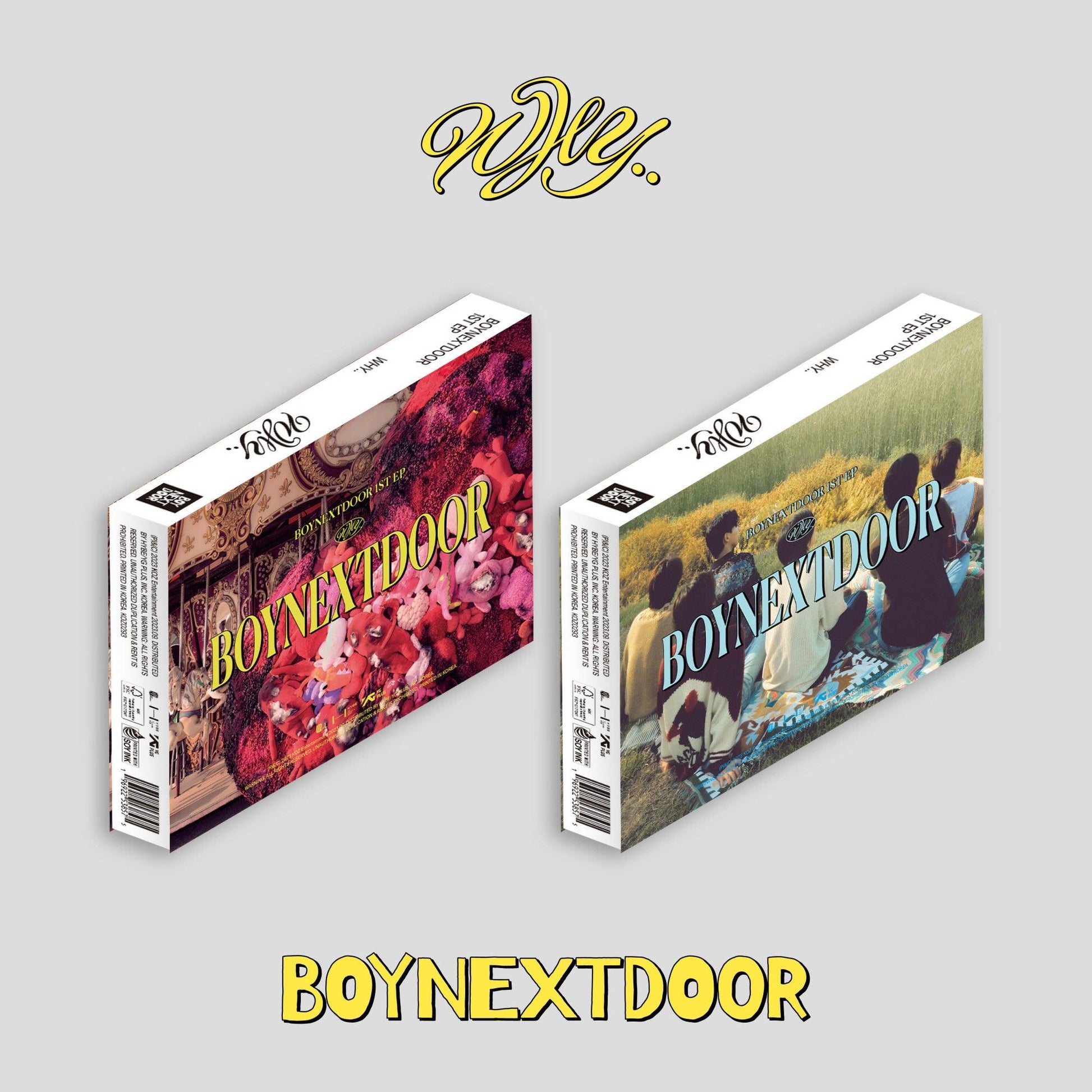 BOYNEXTDOOR - 'WHY..' (1ST EP) - J-Store Online