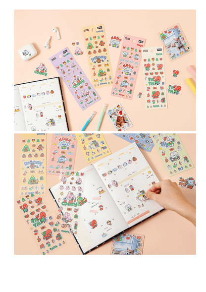 BT21 - HOLIDAY STICKER - J-Store Online