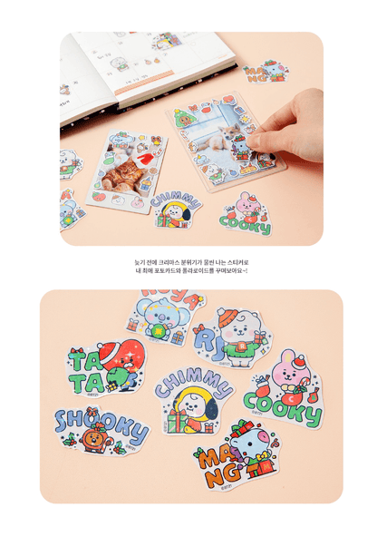 BT21 - HOLIDAY STICKER - J-Store Online