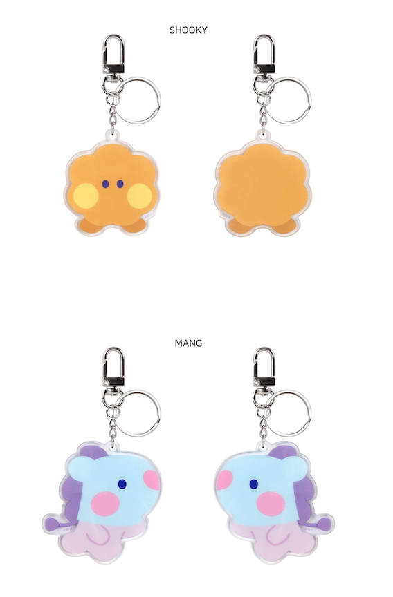 BT21 - MININI BIG ACRYLIC KEYRING - J-Store Online