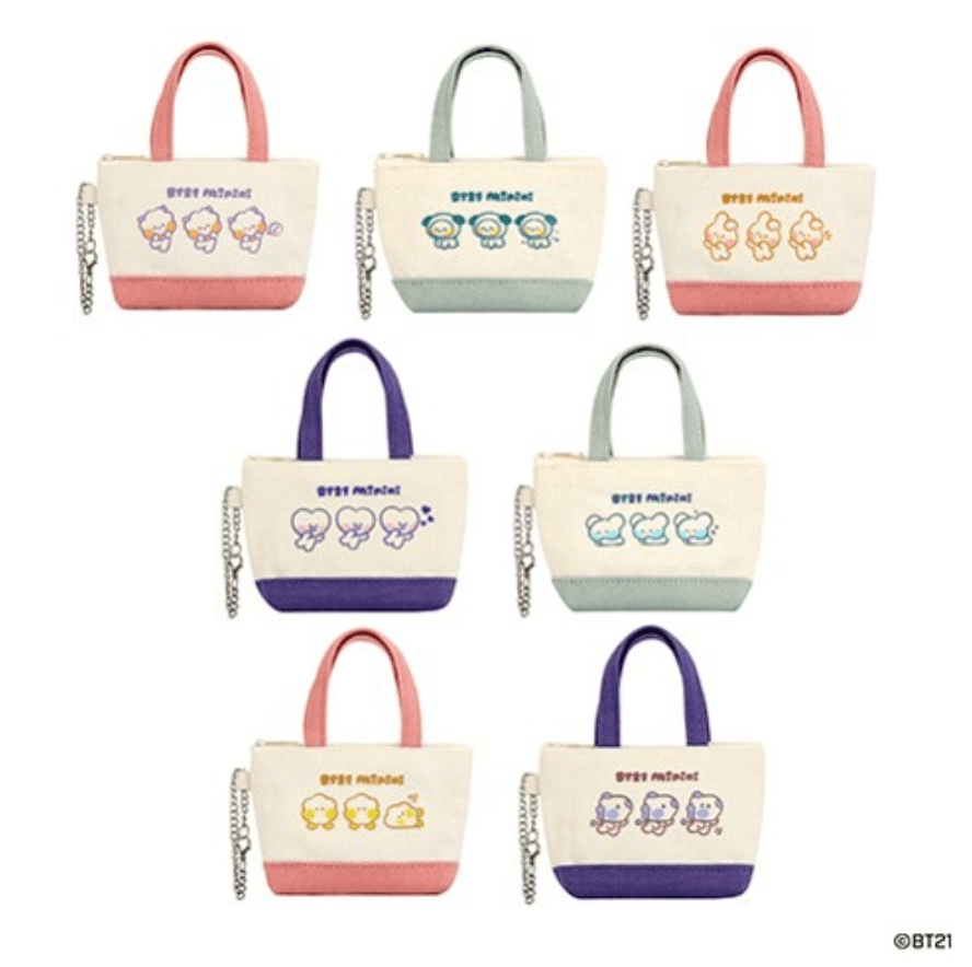 BT21 - MININI CANVAS MINI POUCH - J-Store Online