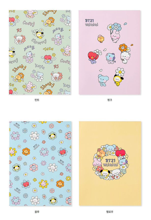 BT21 - MININI LINE NOTE VER.3 - J-Store Online