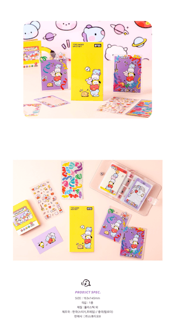 BT21 - MININI TOPLOADER DECO SET - J-Store Online