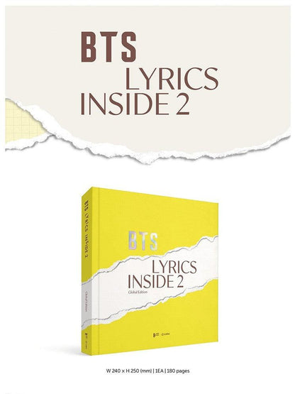 BTS - BTS LYRICS INSIDE 2 - J-Store Online