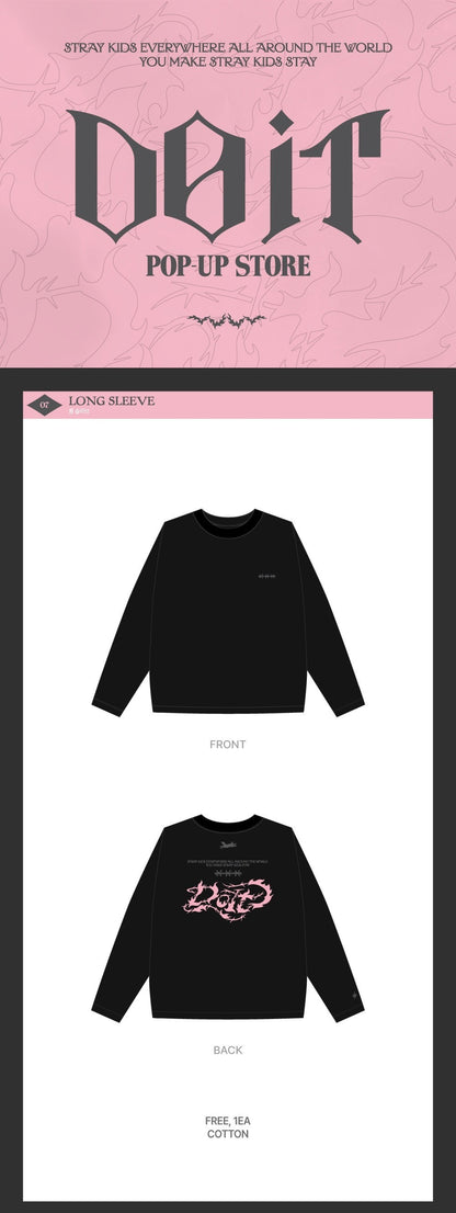 J-Store.Online STRAY KIDS - &nbsp;DO IT" POP-UP STORE OFFICIAL MERCH - LONG SLEEVE
