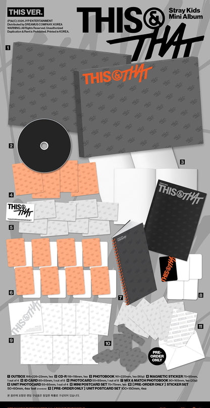 STRAY KIDS - THIS & THAT (STANDARD VER.) j-Store.online