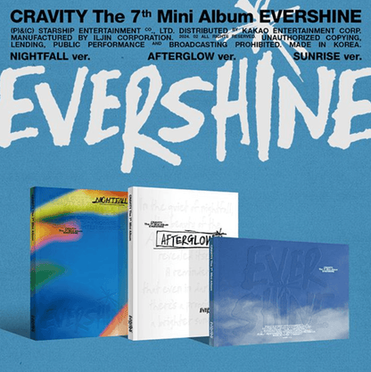 CRAVITY - EVERSHINE - 7TH MINI ALBUM - J-Store Online