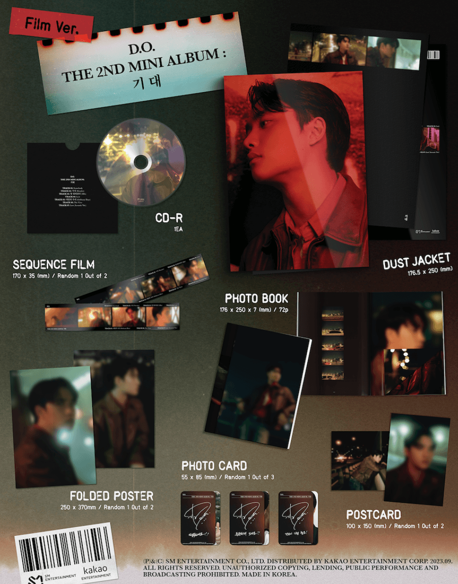 D.O. (EXO) - 기대 (2ND MINI ALBUM) - PHOTOBOOK VERSION - J-Store Online