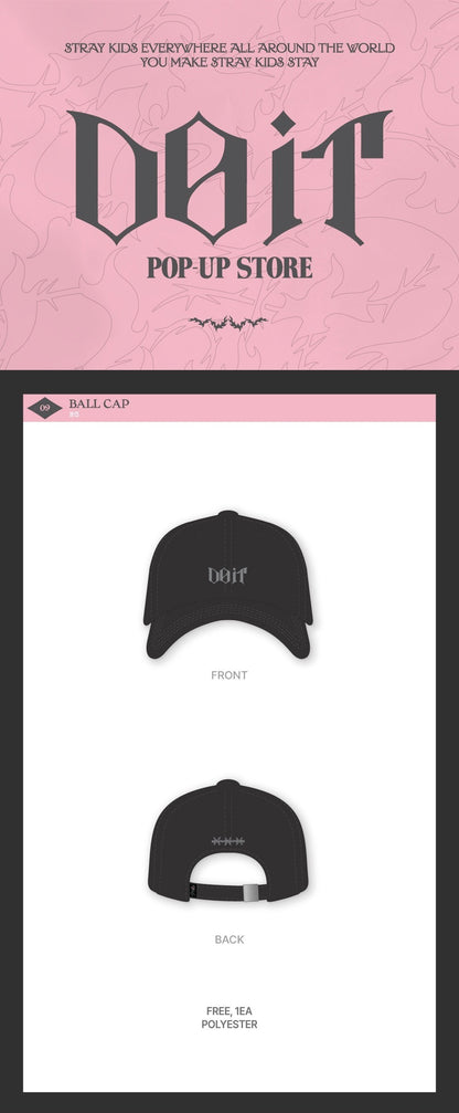 j-store.online STRAY_KIDS_DO_IT_POP_UP_STORE_OFFICIAL_MERCH_BALL_CAP
