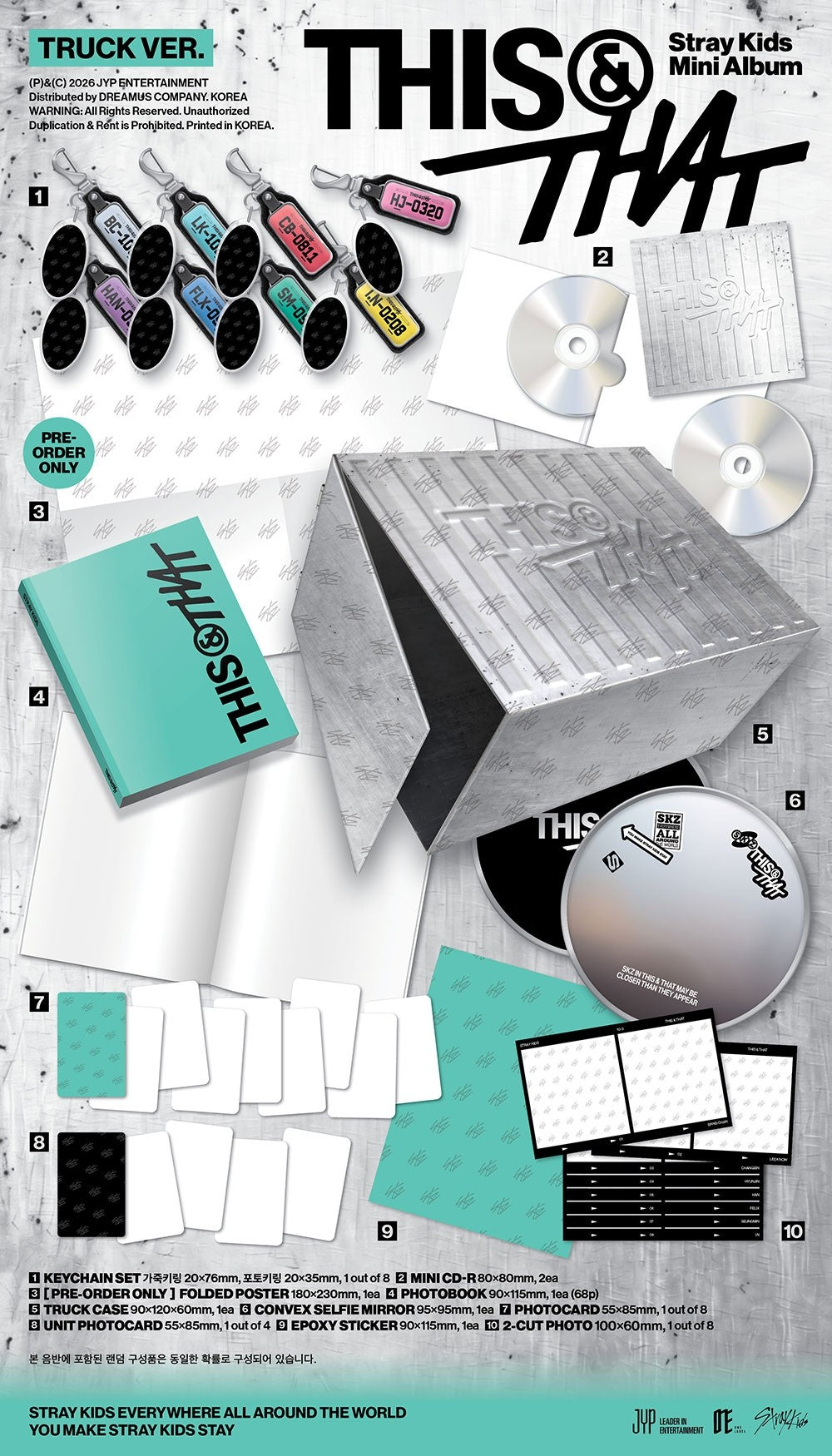 STRAY KIDS - THIS & THAT (TRUCK VER.) LIMITED VER. J-Store.Online