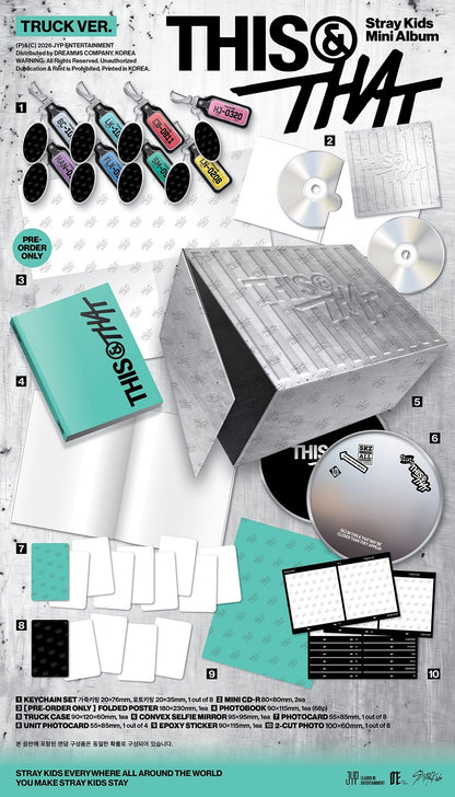 STRAY KIDS - THIS & THAT (TRUCK VER.) LIMITED VER. J-Store.Online