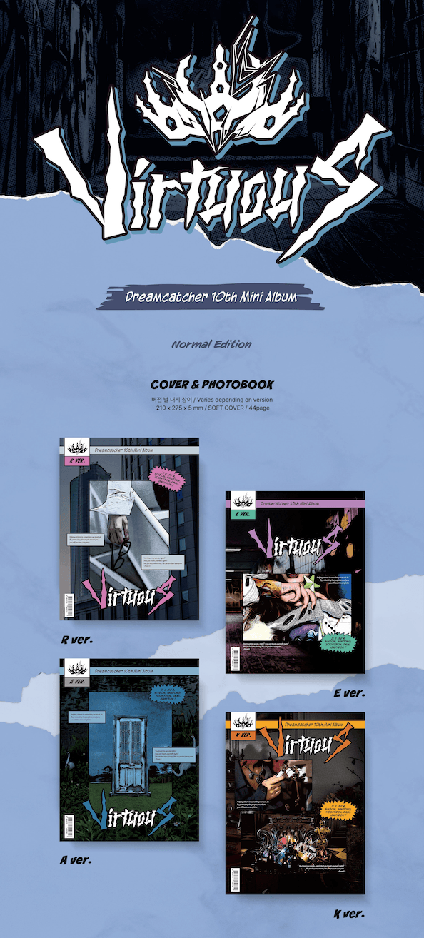 DREAMCATCHER - VIRTUOUS (10TH MINI ALBUM) STANDARD VER. + Soundwave Photocard - Pre-Order - J-Store Online