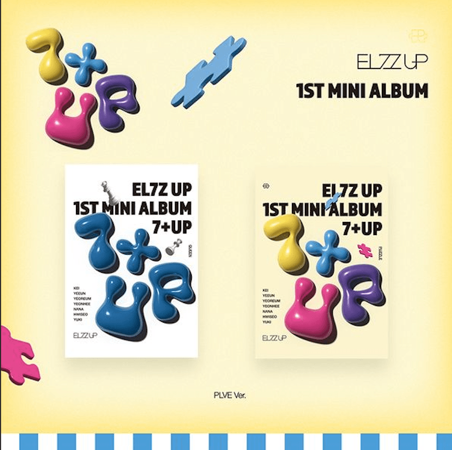 EL7Z UP - 7+UP (1ST MINI ALBUM) - PLVE ALBUM - J-Store Online