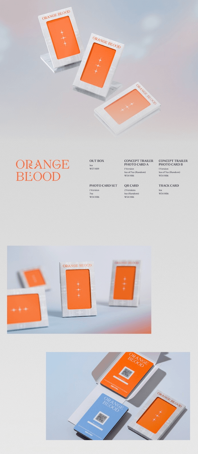 ENHYPEN - ORANGE BLOOD (WEVERSE ALBUM VER.) - J-Store Online