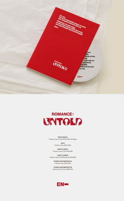 ENHYPEN - ROMANCE : UNTOLD (ENGENE VERSION) + WEVERSE GIFT - Pre-Order - J-Store Online