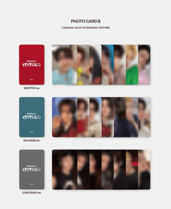 ENHYPEN - ROMANCE : UNTOLD (PHOTOBOOK VERSION) + WEVERSE GIFT - Pre-Order - J-Store Online