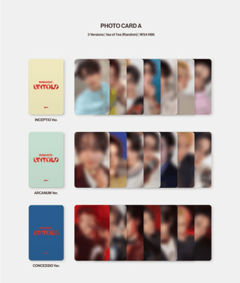 ENHYPEN - ROMANCE : UNTOLD (PHOTOBOOK VERSION) + WEVERSE GIFT - SET - Pre-Order - J-Store Online