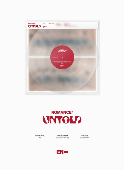 ENHYPEN - ROMANCE : UNTOLD - VINYL - Pre-Order - J-Store Online