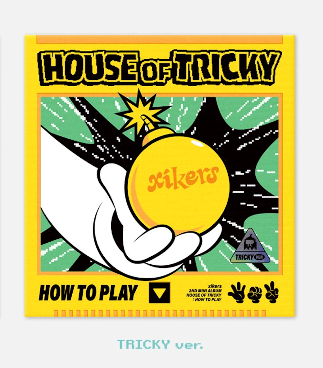 (EU EXCLUSIVE) XIKERS - HOUSE OF TRICKY HOW TO PLAY + EXCLUSIVE PHOTOCARD - J-Store Online