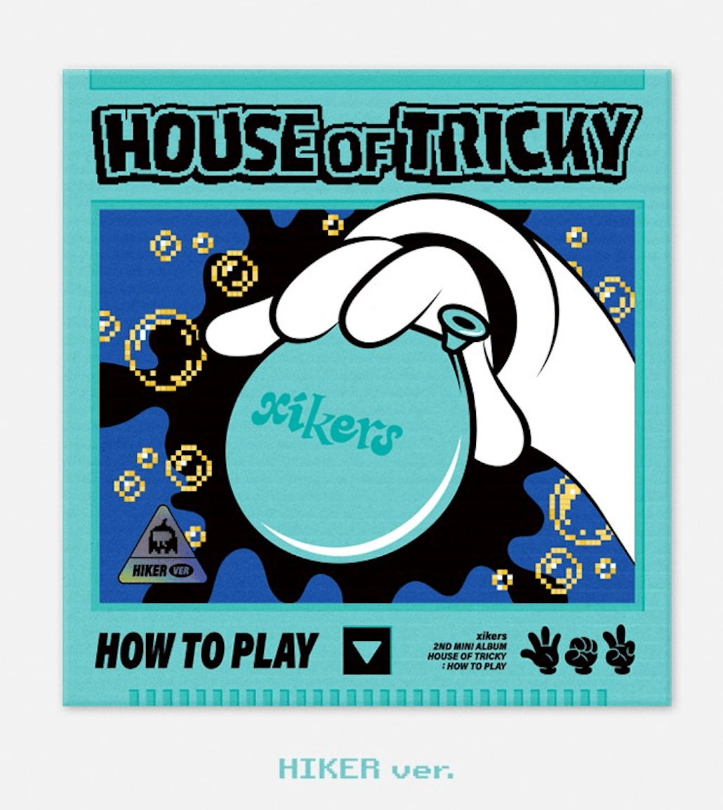 (EU EXCLUSIVE) XIKERS - HOUSE OF TRICKY HOW TO PLAY + EXCLUSIVE PHOTOCARD - J-Store Online