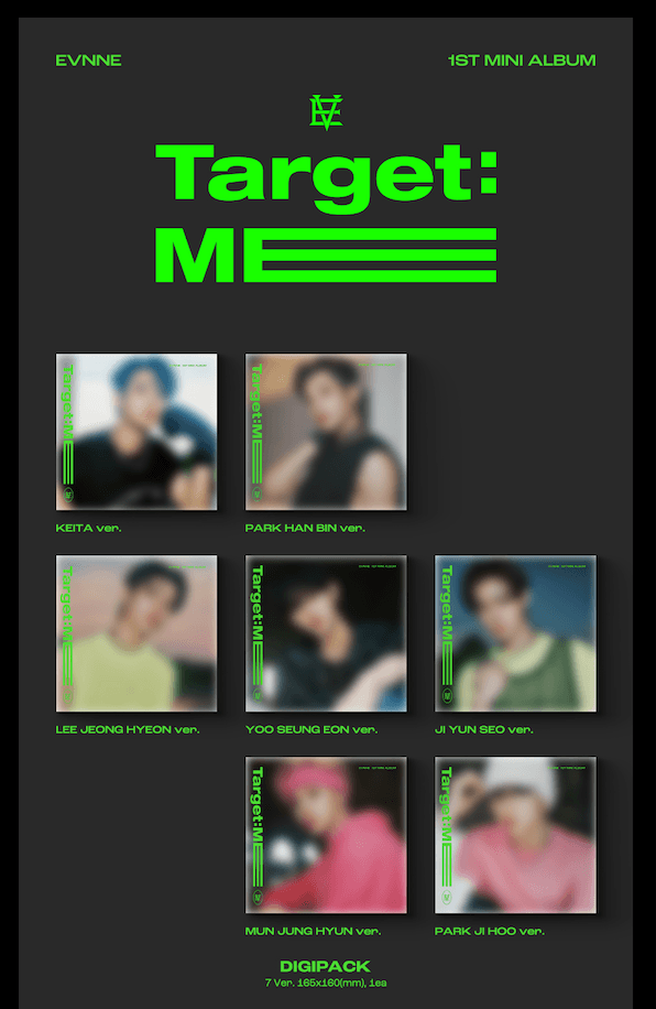 EVNNE - TARGET: ME (1ST MINI ALBUM) - DIGIPACK VER. - J-Store Online